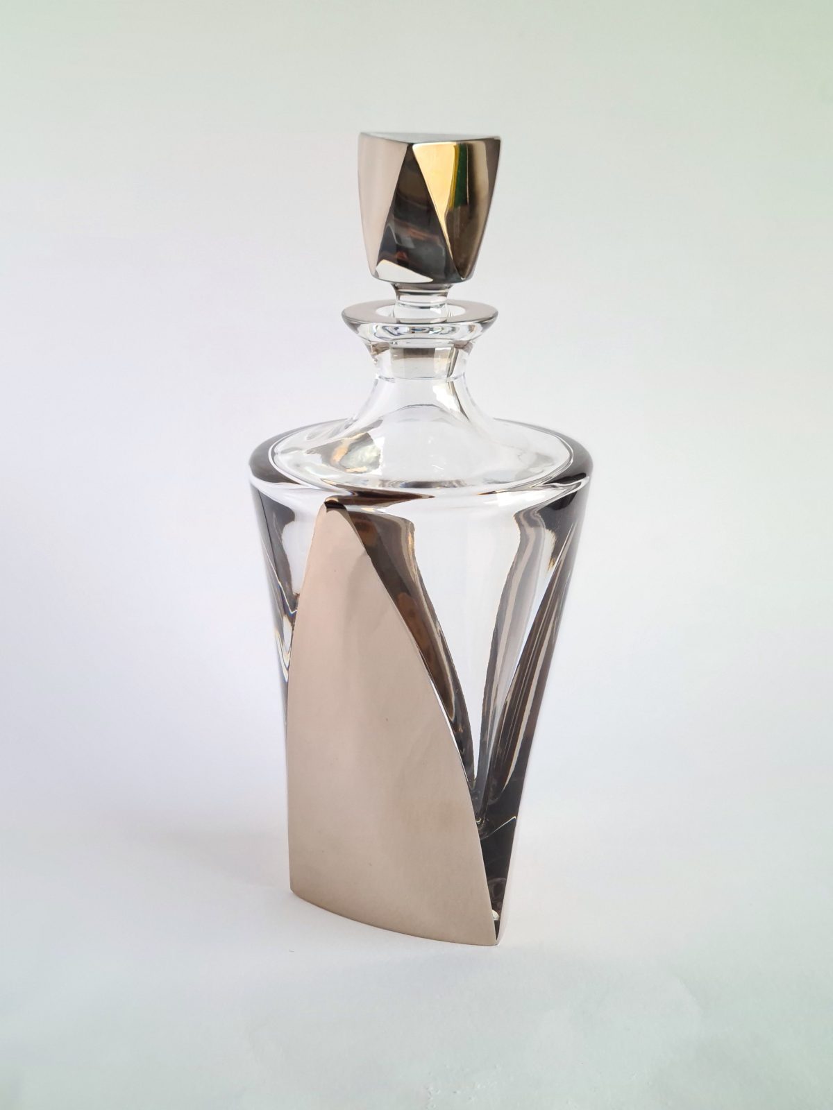 Crystal Liquor Bottle- Triangel