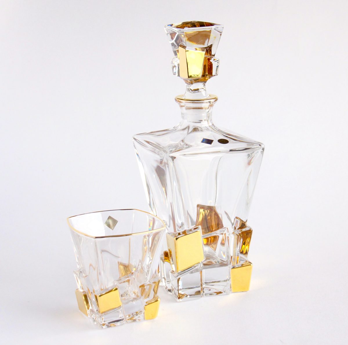 Crystal Whisky gold set- Crack - Image 2
