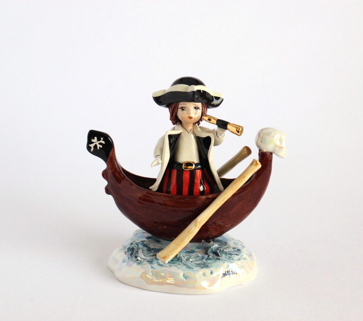 Pirate on a boat