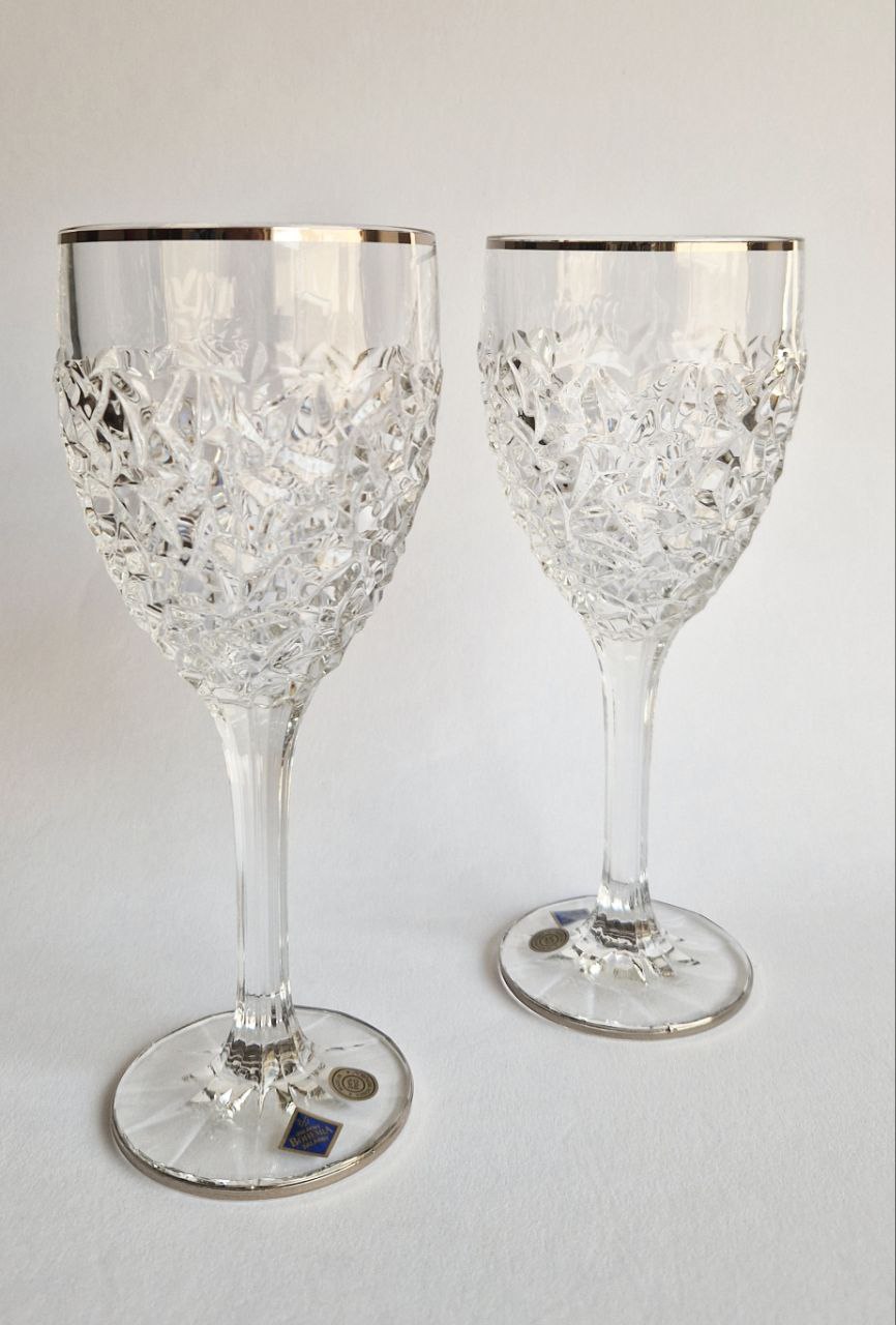 Crystal red wine set- Nicolette - Image 2